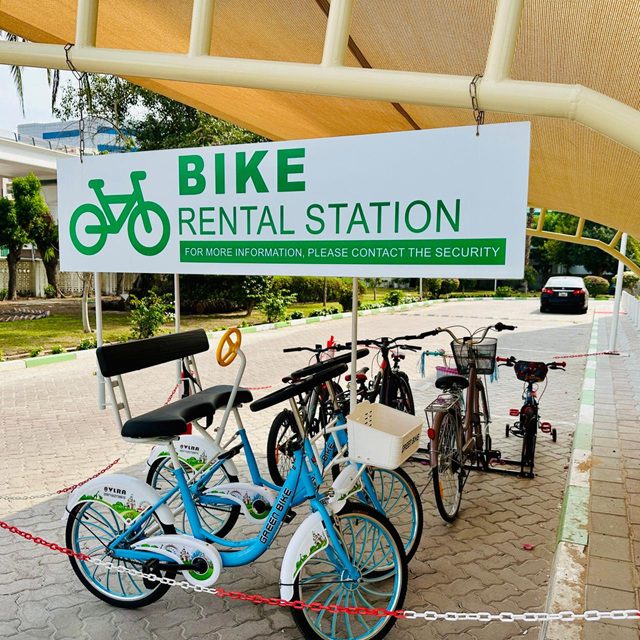 Public Cycling Station at Iranian Club